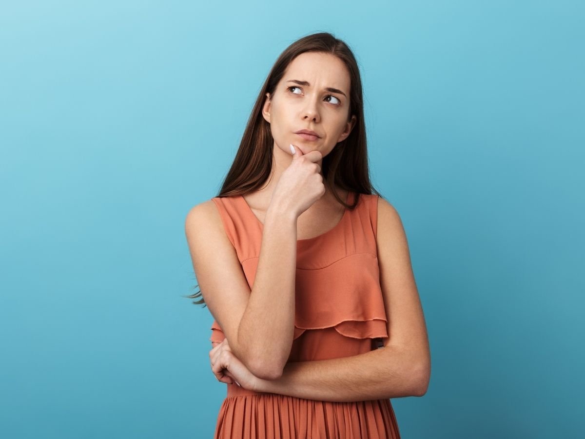 a girl thinking about what is online therapy and does online therapy actually work?
